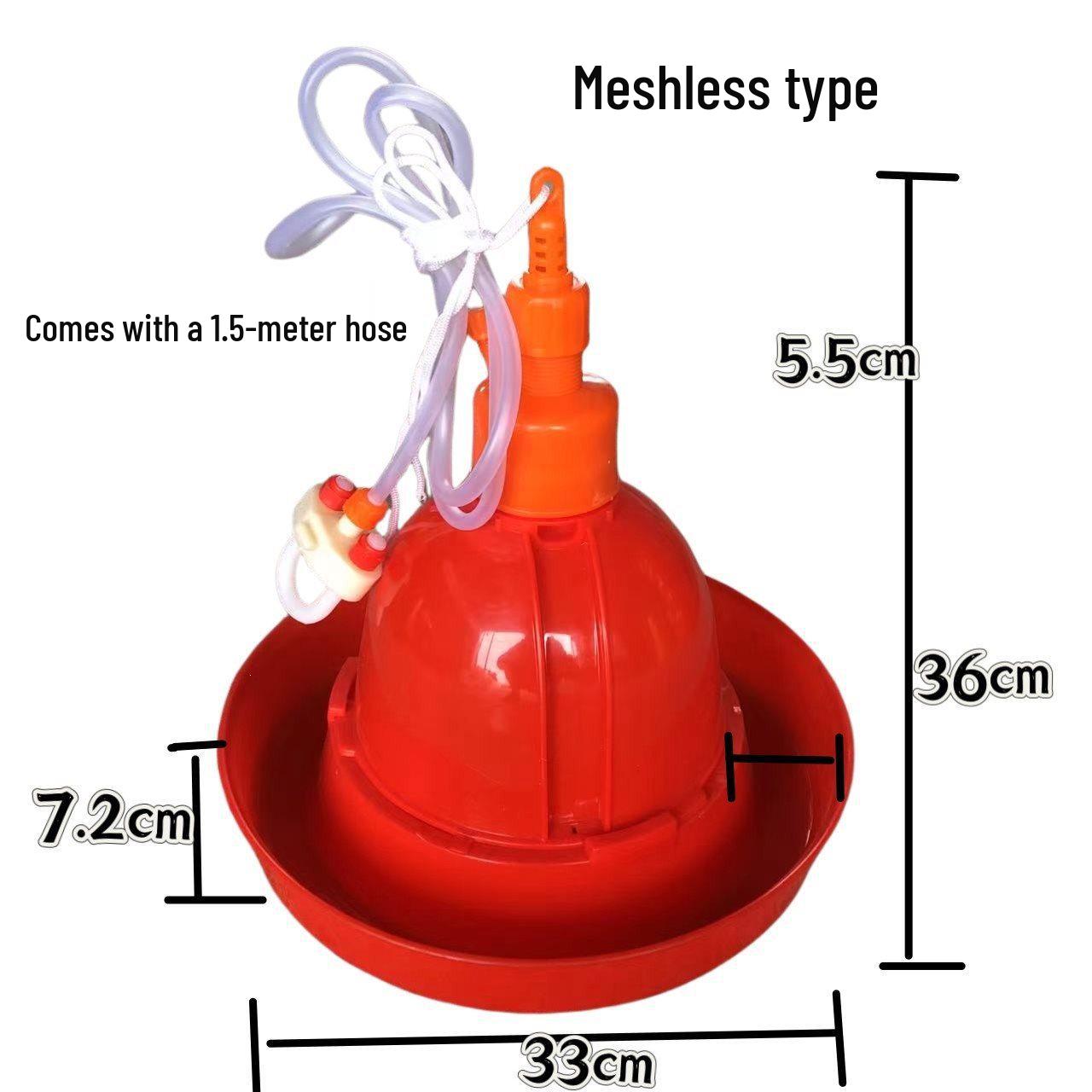 

Large Automatic Poultry Drinker: Plastic Waterer for Chickens, Ducks, and Geese