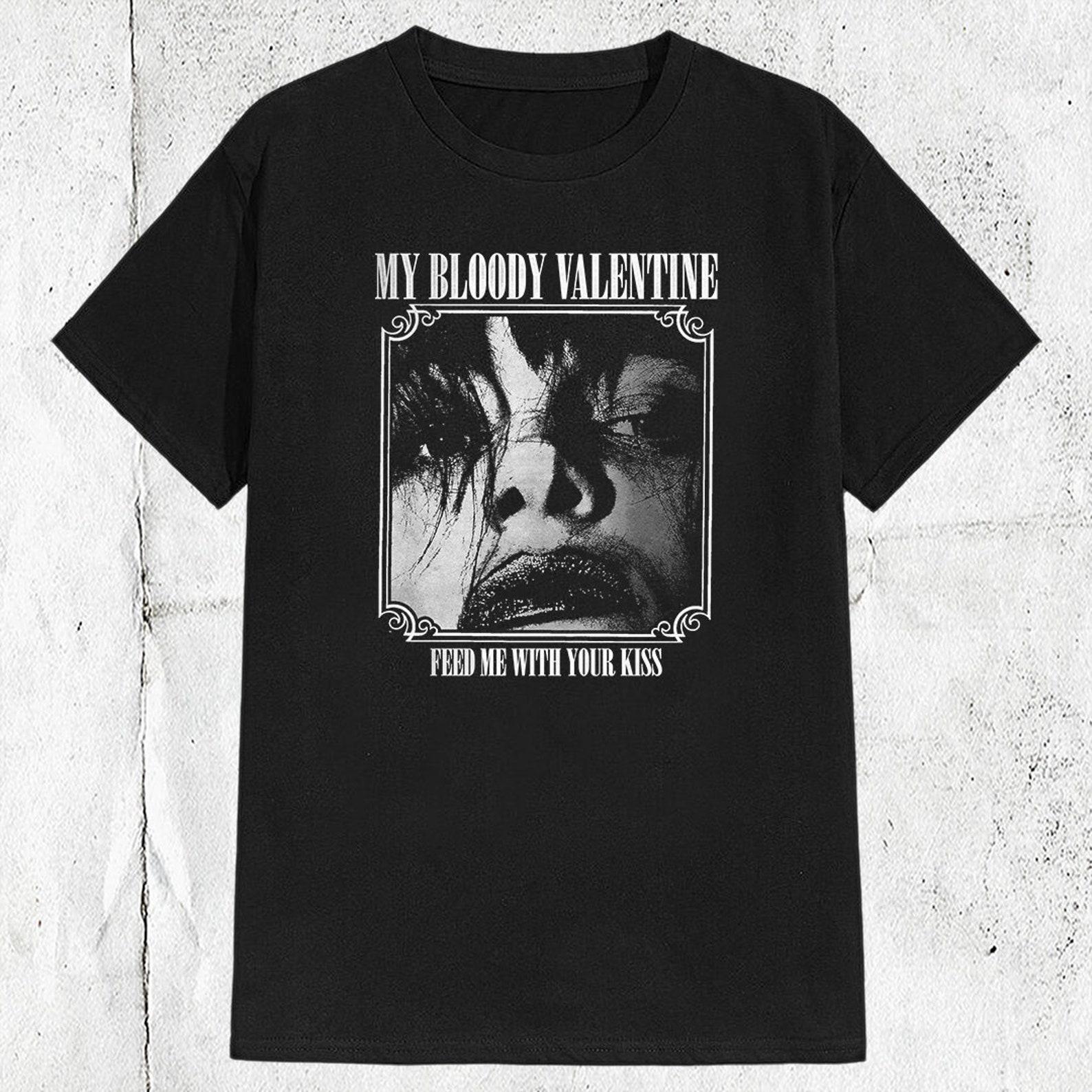 Vintage 80s My Bloody Valentine Band Feed Me With Your Kiss T shirt S