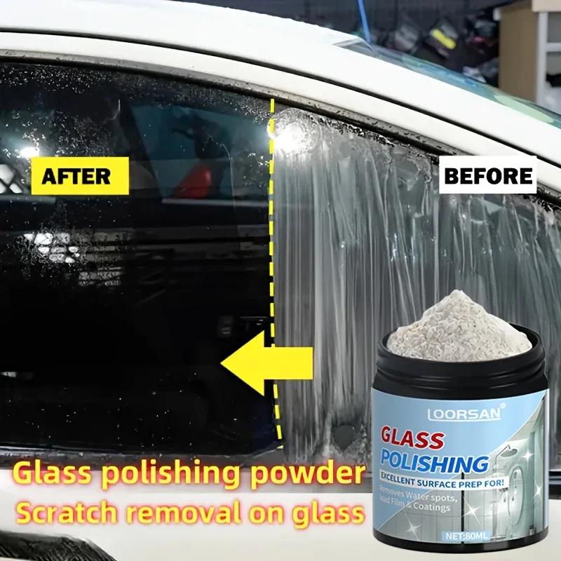 Oxid ceričitý pokročilý lešticí prášek na sklo, profesionální lešticí prostředek na skleněné povrchy - rychle obnovující čirost skla.