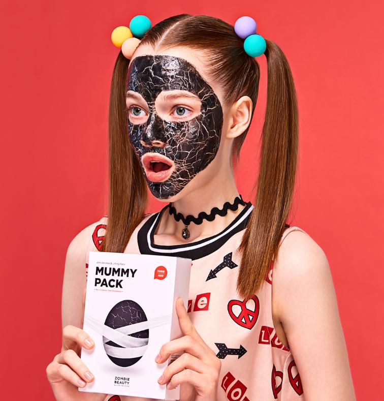 SKIN1004 Zombie Beauty Mummy Pack 16ea Set – Lifting & Pore Tightening Mask
