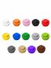280pcs MOC Assembly Particles Compatible with 4073 6141 15570 Circular 1x1 Point DIY Building Blocks, Digital Light Bricks
