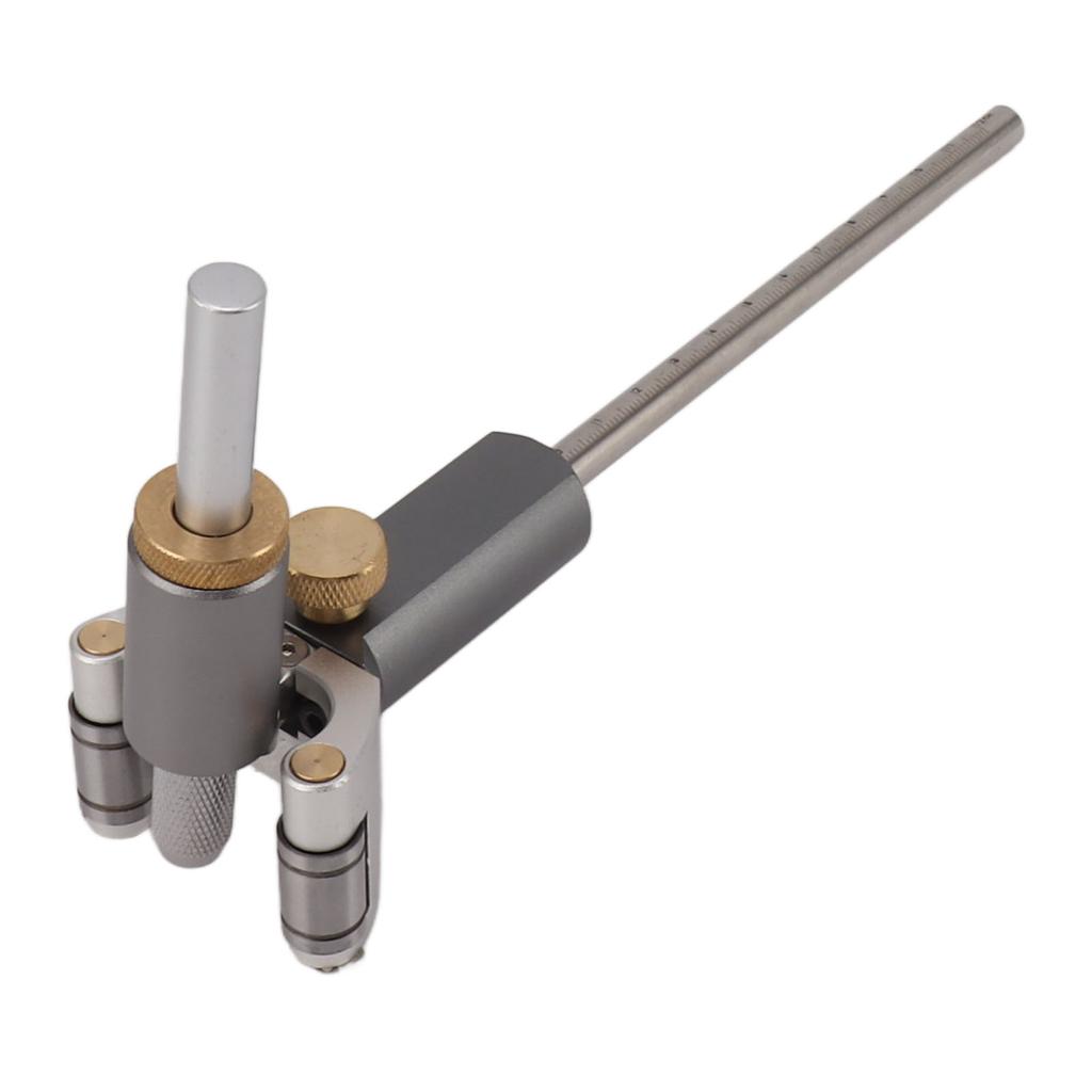 Linear Arc Dual Purpose Scriber Ruler Wood Scribe Tool Multifunctional Woodworking Scribing Drawing