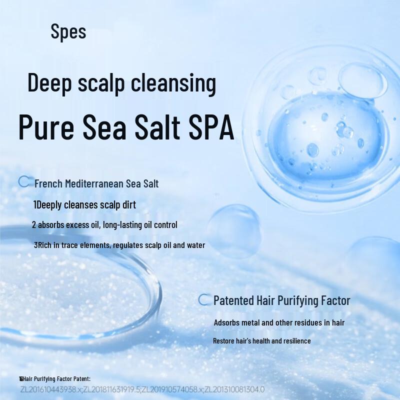 Spes Sea Salt Hyaluronic Acid Oil Control Shampoo