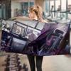 Z-Zero T-Two D-Darling In The F-Franxx Beach Towel Cartoon Cute Summer Kids Large Bath Beach Towel Absorbent for Swimming Travel