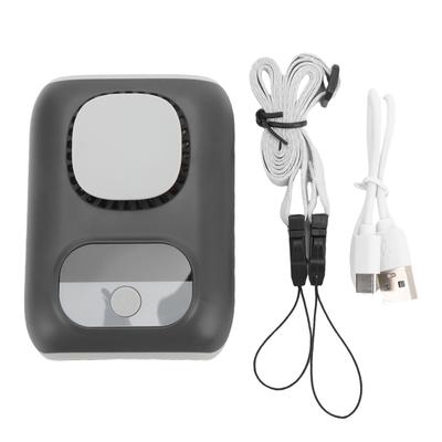 Persönlicher Hüftventilator 4000mAh Wiederaufladbarer Nackenventilator mit 5 Geschwindigkeiten Bürstenloser Motor für Camping Outdoor Baustelle