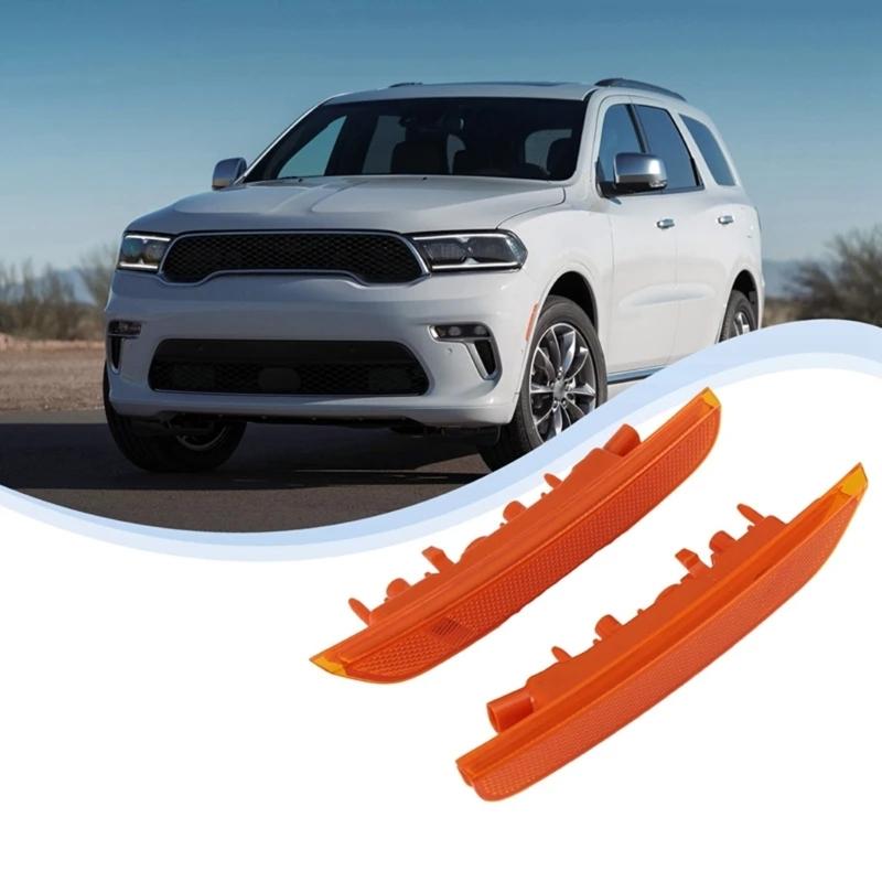Car Front Bumper Trim Side Reflector Reflective Strips Replaces Part Number 68476819AA 68476818AA