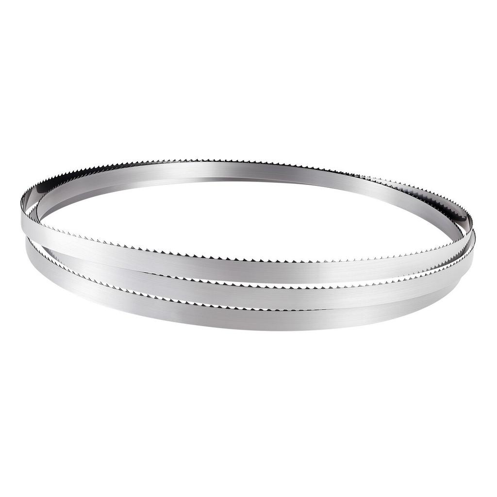 Bandsaw Blade, 3810 Mm Length, 4 TPI Band Saw Blade with 18 HRC Hardened Sharp Teeth, SK5 High-Strength Carbon Steel, 19 Mm Width, Replacement for