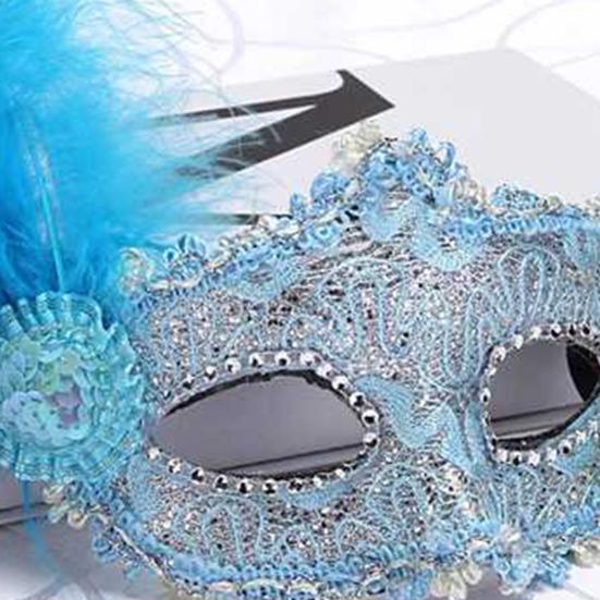 Cosplay Masque Useful Sequins Half Face Dance Ball Rhinestone Performance Party Supplies
