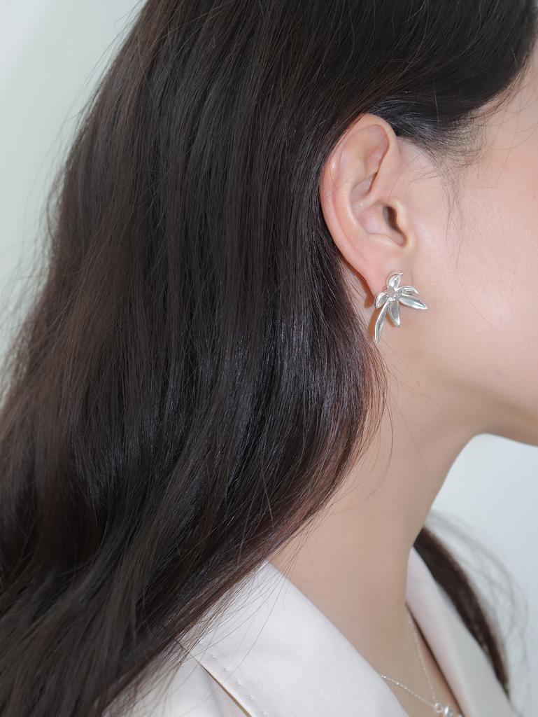 Turntable Flower Earrings