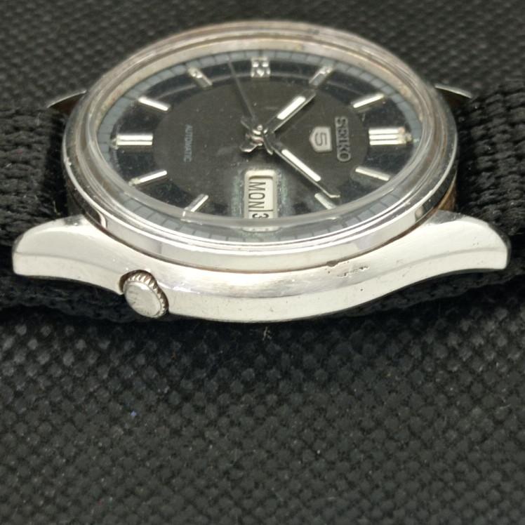 USED VINTAGE SEIKO 5 AUTO 6309A JAPAN MENS ORIGINAL DIAL WATCH 608i-a316916-9 SKU608i-a316916