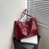 Stylish Large Capacity Pu Tote Bag For Women 2023 Retro Trendy Handbag