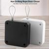 Black White Telescopic Door Device Non Punching Punch Free Door Closing Device Bold Drawstring Telescopic Sliding Door Device