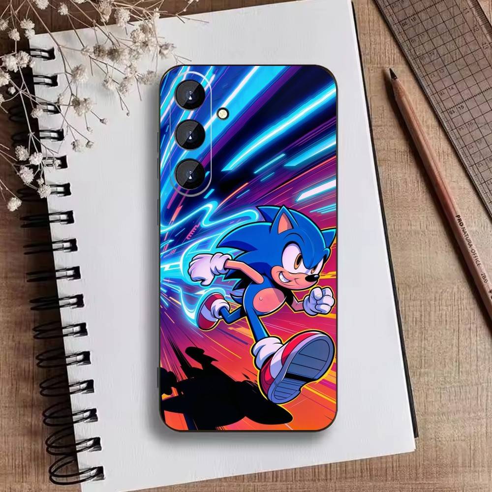 J-Shadow the Hedgehog Phone Case For Samsung Galaxy A73,A72,A71,A70,A52,A51 Others Soft Black Cover