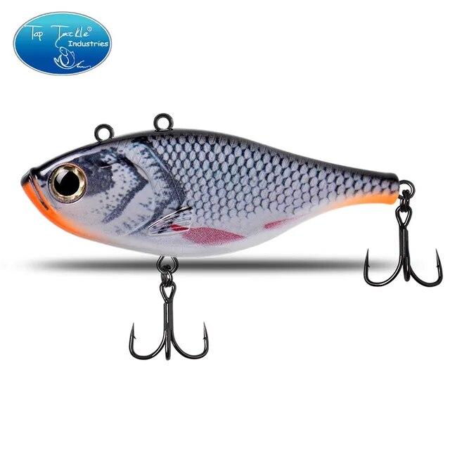 Cf Lure 120mm 55g ABS Plastic Big Quickly Sink VIB Jerk Bait 2 Connect Rings Fishing Lure