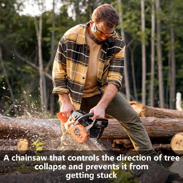 4Pcs Splitting Tool Kit Heavy Duty Plastic Spiked Wedges Suitable For Preventing Chainsaw Binding In Logging Operations