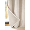 Soundproof and Thermal Blackout Curtain Lined with Fleece Gathering Tape "Bjorn" 100% Opaque The Ariadne's Thread - Bjorn Pampa - 2 Panels