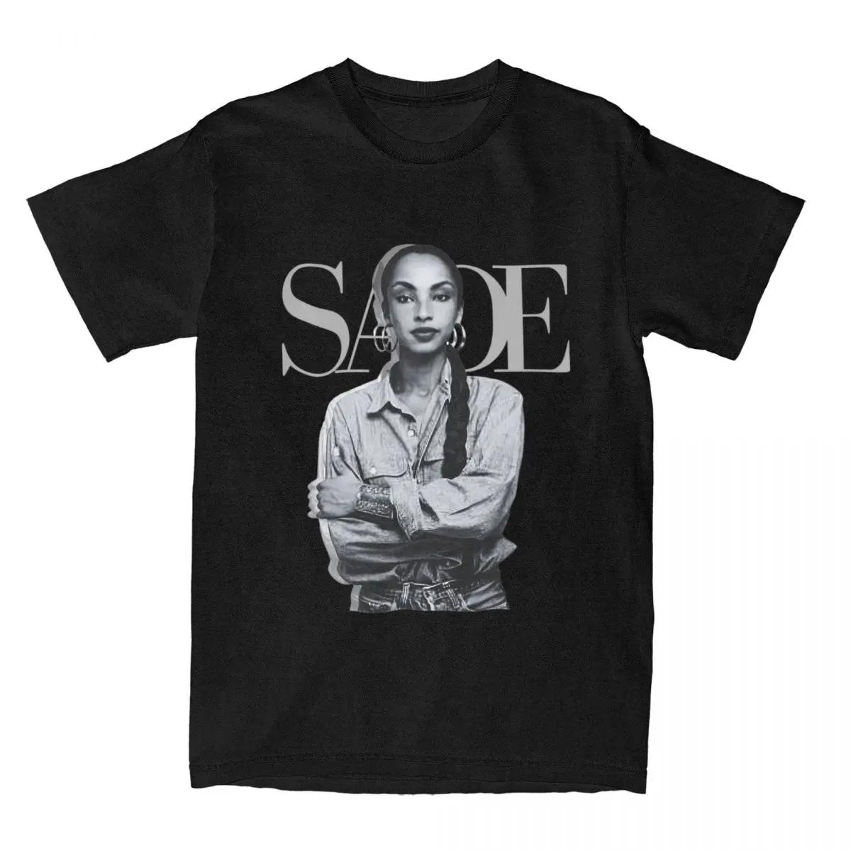 

Вінтажна футболка S-Sade Adu Love Deluxe World Tour Чоловіча Бавовняна Модна Чоловіча Футболка Круглий Виріз Короткий Рукав Одяг 2XL