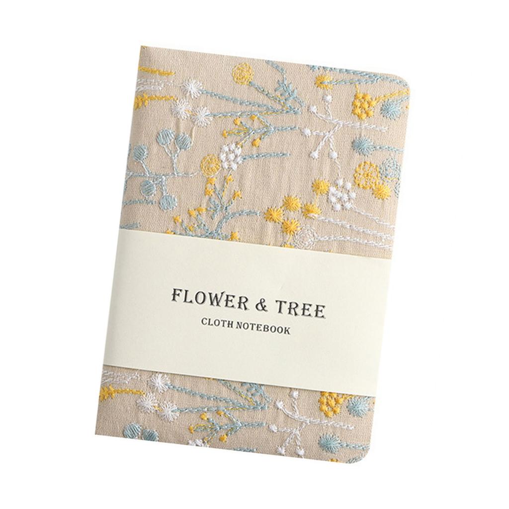 Besticktes Notizbuch 256 Seiten College-liniert Kleines Journal Notizbuch für Studentinnen Schreiben Hardcover Journal Notizblöcke