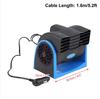 Ventilator Electric Auto Mașină Vehicul 12V Mini Viteză Reglabilă Silențios