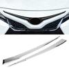 For Toyota Camry XV70 SE XSE 2018- 2022 2023 Stainless Car Front Bumper Lower Grille Trim Cover Middle Mesh Bright Strips
