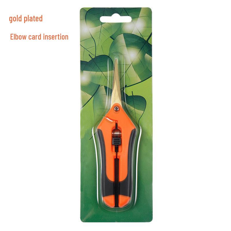 Stainless Steel Pruning Shears for Hemp, Gardening, and Grapes
