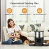 4.5L Large Capacity Automatic Pet Cat Feeder Dogs and Cats Smart Food Dispenser Stainless Steel Pet Feeder Bowl