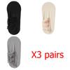 Women's Autumn Winter Thickened Warm Fleece Socks Lace Ankle Socks Non-slip Floor Socks