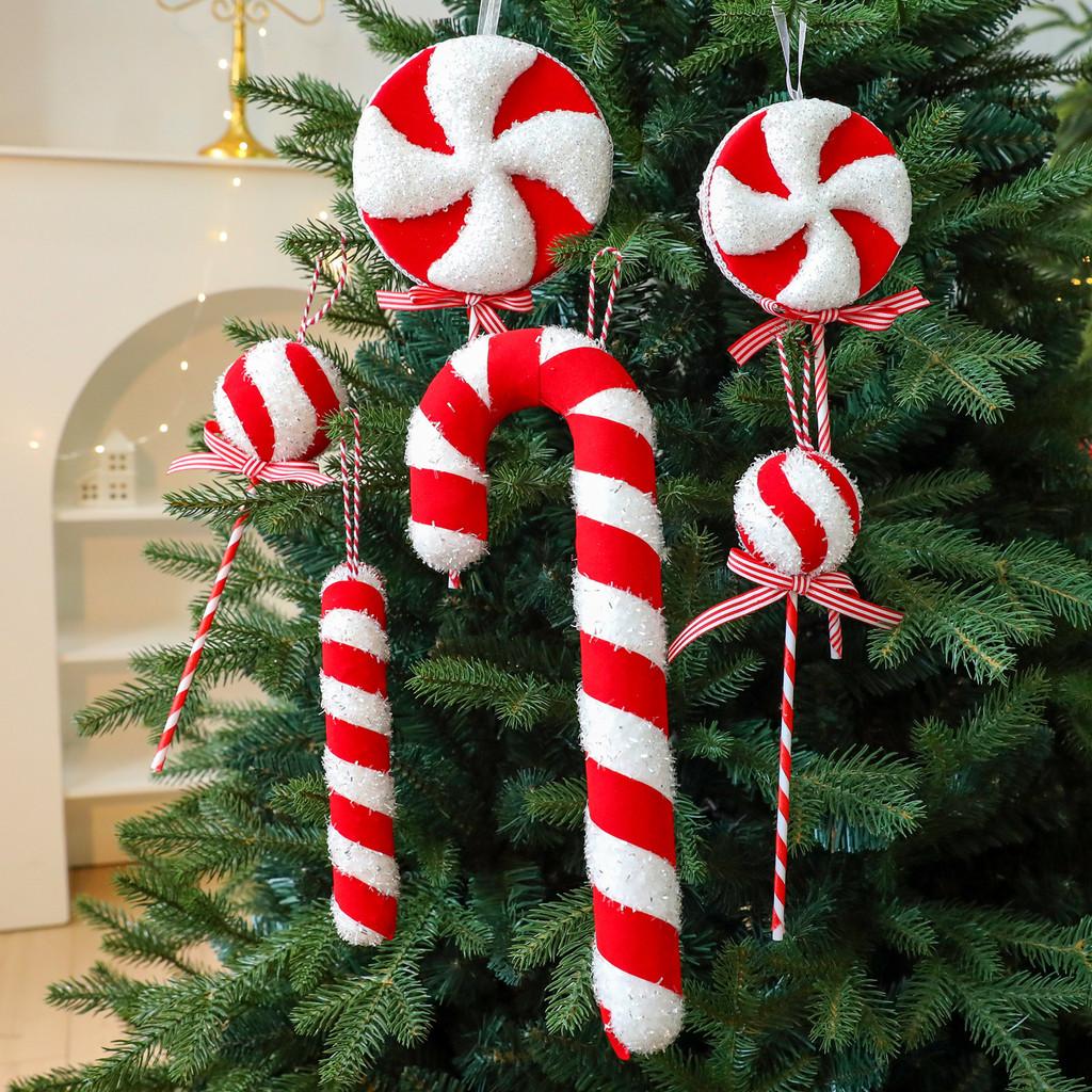 Christmas Foam Candy Cane Decorations With Festive Style For Holiday Tree Decor