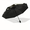 1pc KISS Band Automatic Folding Umbrella, Portable Collapsible Design, 8-Rib Iron Frame, , All-Season Casual Outdoor Accessory for Christmas Birthday
