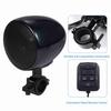 3.5inch Water Resistant BT Motorcycle Speaker with Dual 15W Speakers 300W Peak Power with Remote Control Outdoor