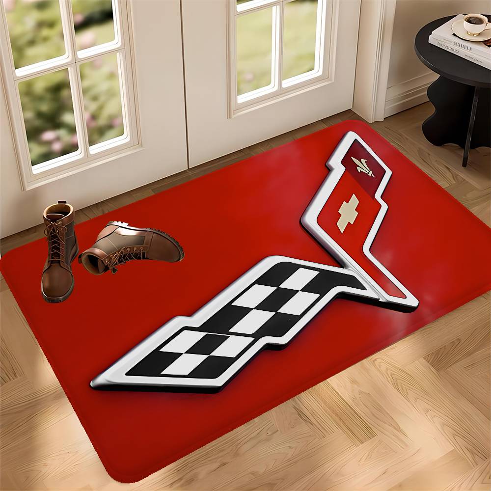 C-Corvette Entrance Door Mat Nordic Style Home Doormat Bathroom-Toilet Mats Bedroom Hotel Decor Mat