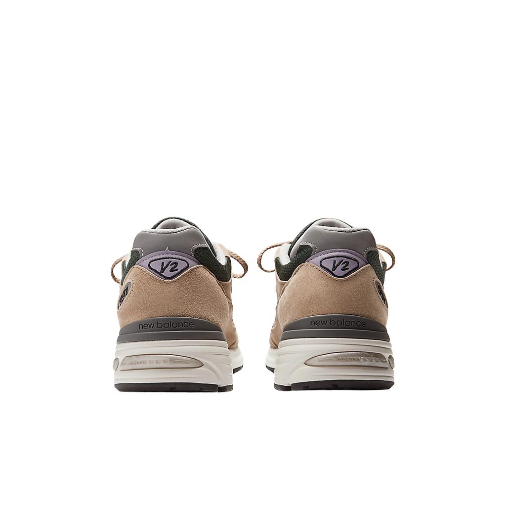 New Balance 991v2 Made In England Essentially Offbeat Pack - Cement Unisex Sneakers Tan Douglas-Fir Lavender-Grey U991DL2