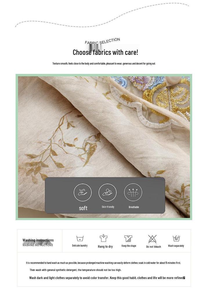 Mom's 2026 Summer Cotton-Linen Short Sleeve Two-Piece Set for Women: Stylish, New Chinese Style, Perfect for Middle-Aged and Elderly.