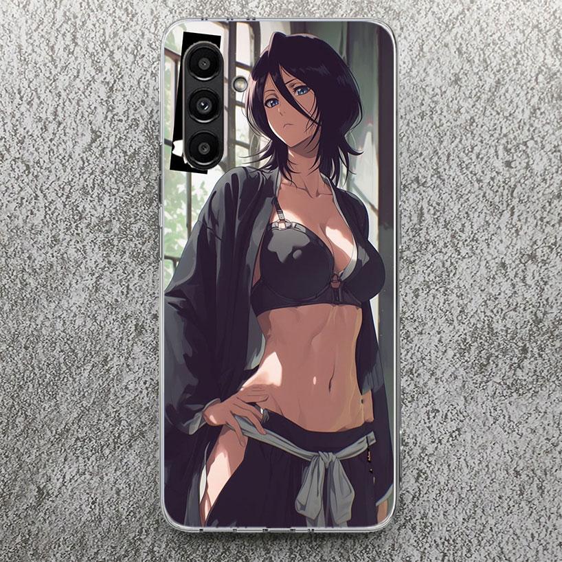 Bleach Kuchiki Rukia Phone Case for Samsung Galaxy A17 A16 A15 A14 A13 A56 A55 A54 A53 A36 A35 A34 A33 A26 A25 A24 A23 A05S A04S