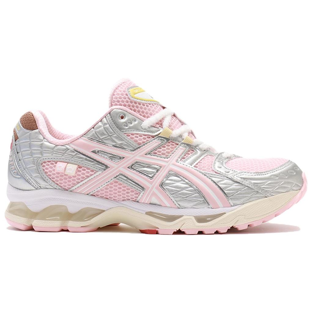 VANDYTHEPINK x atmos x ASICS Gel Nimbus 10.1 Strawberry Unisexové tenisky Metalicko-stříbrná 1203A865-702