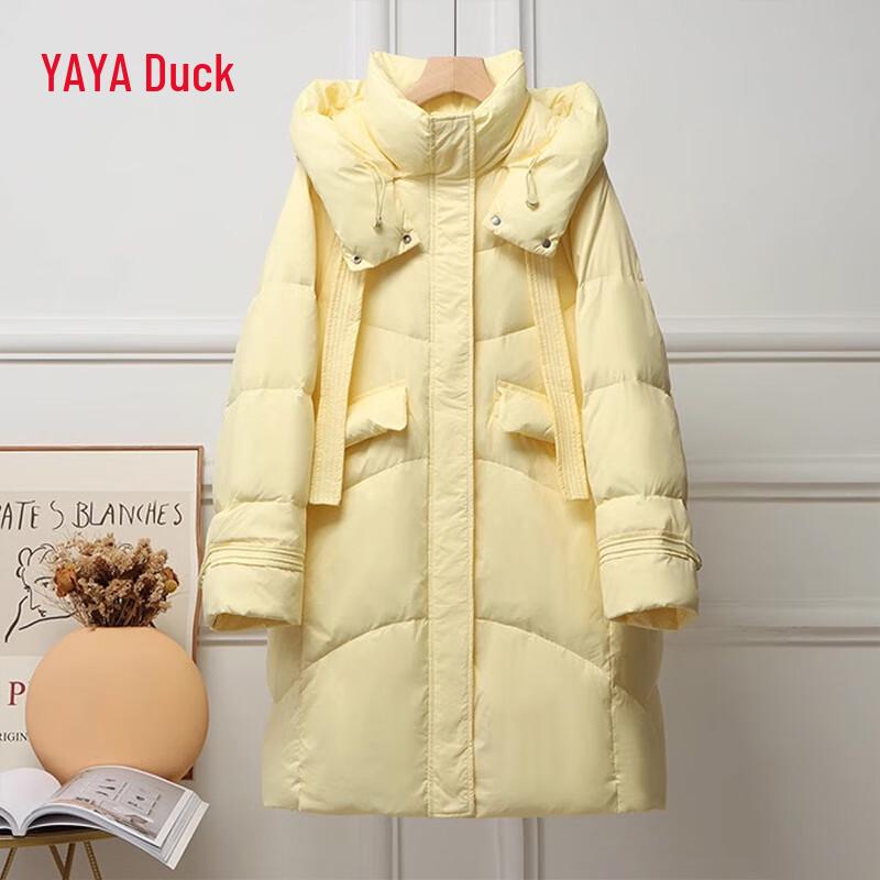 

Yaya Women s Classic Hooded Duck Down Puffer Jacket M