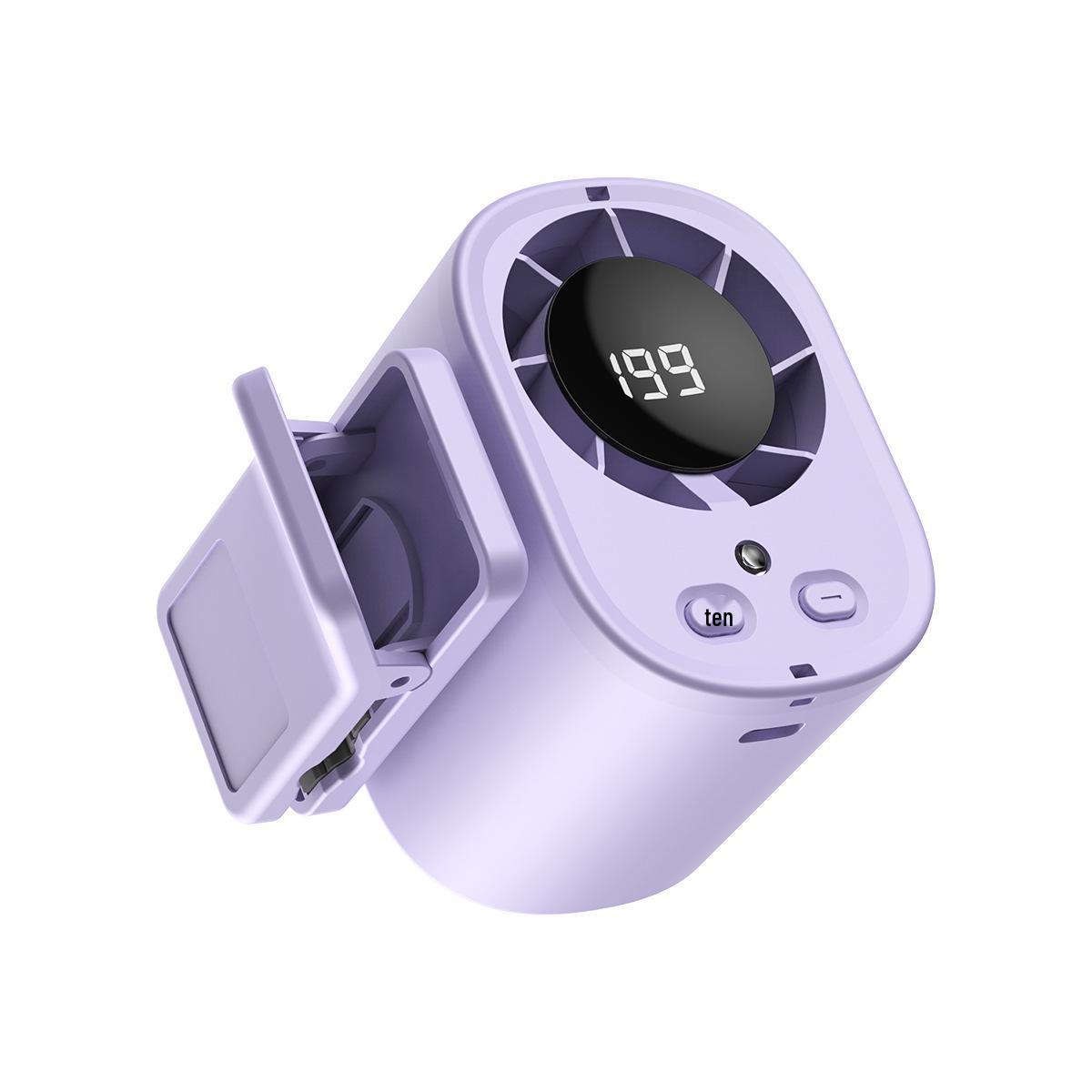 

Portable USB Handheld & Neck-Hanging Fan - Mini Waist & Desktop Electric Fan 55x75x84x60mm Фіолетовий