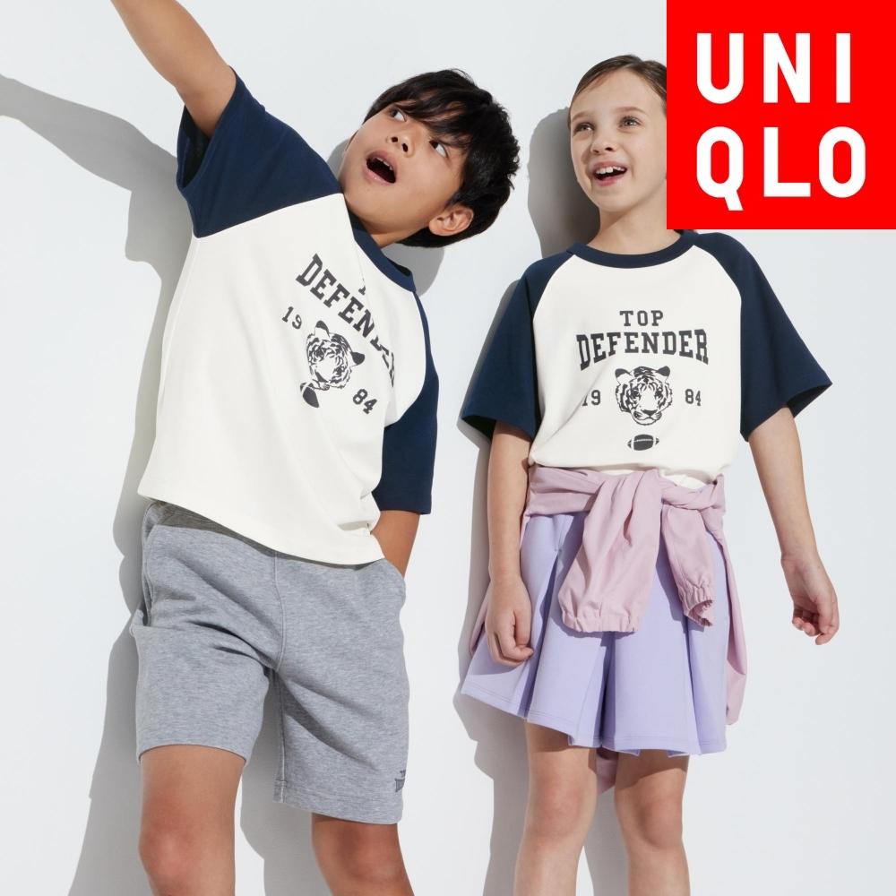 

UNIQLO JAPAN Хлопковая футболка с рисунком Aerism с короткими рукавами