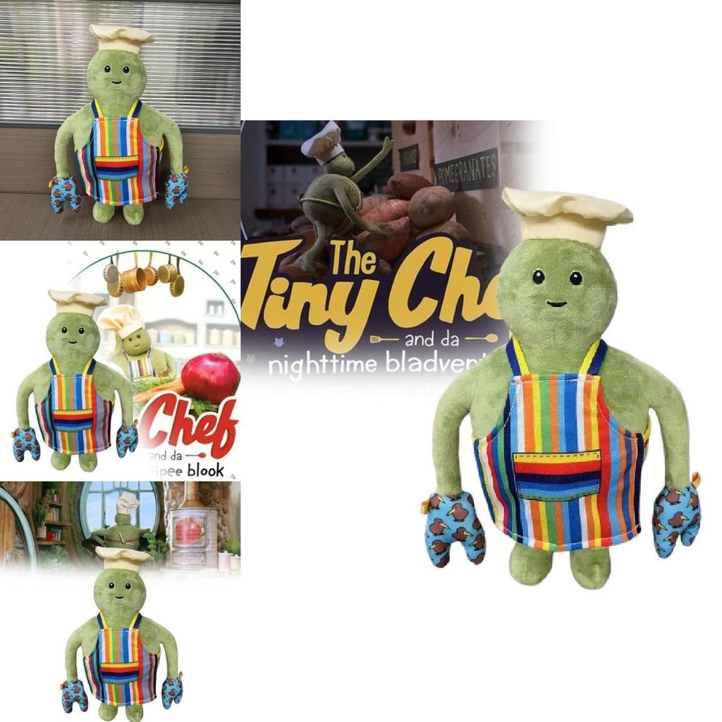 Il Tiny Chef Show Giocattolo di Peluche Figura di Cartone Animato Bambola Morbida Ripiena Per Bambini e Collezionisti