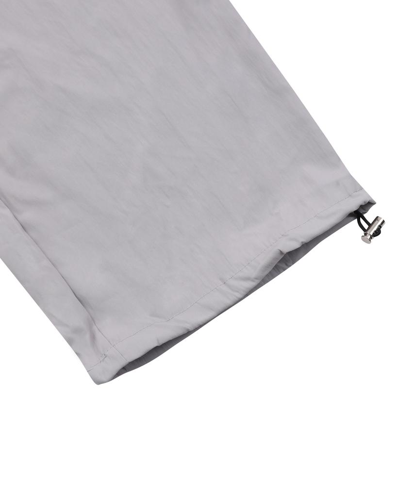MUCENT Gross Poly Parachute Pintuck String Cargo Pants Unisex (5 Colors)