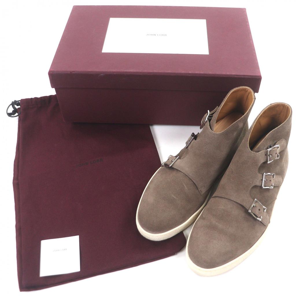 Ausgezeichnete John Lobb High-Top-Sneaker HOWELL BOOTS Gurege Wildleder 6 318 Gebraucht