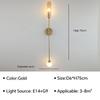 Modern minimalist wall lamp living room TV background staircase bedroom wall lamp Nordic home decoration lighting fixtures gloss