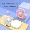 Handheld Fan Foldable Fan Rechargeable Small Pocket Fan with 3 Speed USB Fan for Office Outdoor Indoor Pocket Fan
