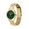 Ollibiabeoteun Gold Green Lea (24000209) Women'S Watch
