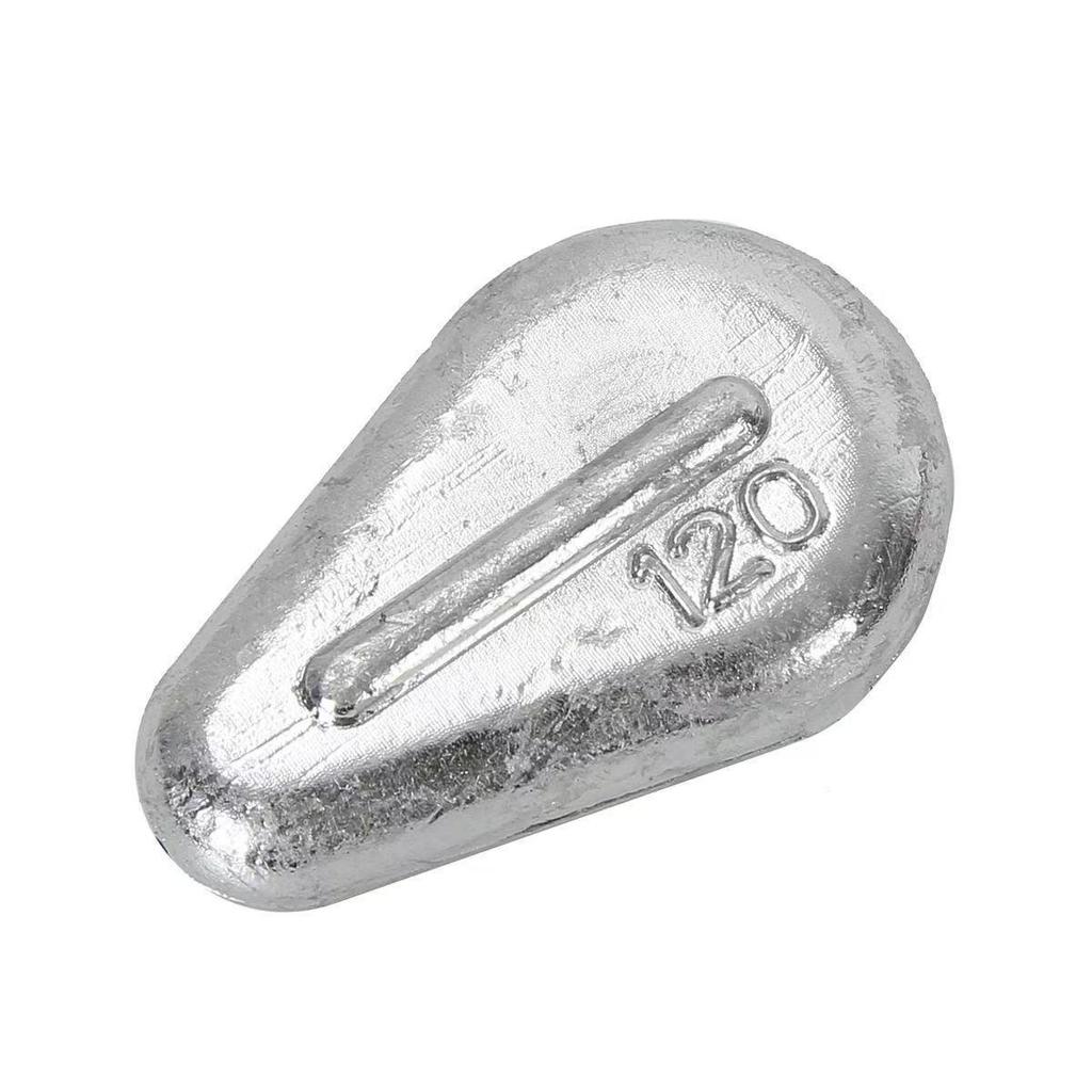 Cross-Shaped Plastic Core Chicken Heart Lead Sinker – Flat Design, Line-Friendly Fishing Accessory for Freshwater and Sea