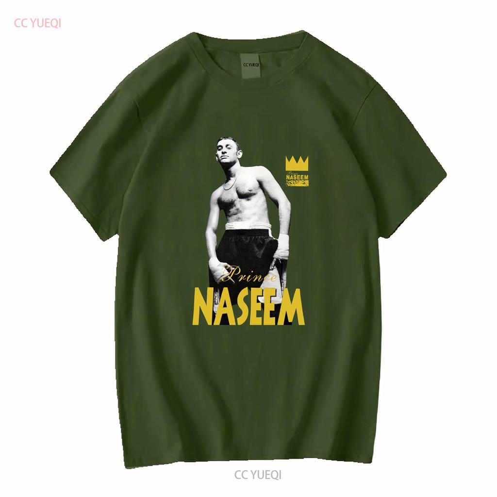 T-shirt da boxe vintage anni '90 Naseem Hamed No mv2627 vintage Lavata Alla moda uomo Casual Leggermente Unisex grafica Traspirante