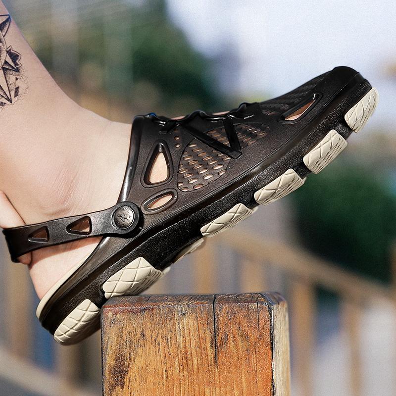 Pánské letní sandály s protiskluzovou gumovou podrážkou zahradní plážové boty