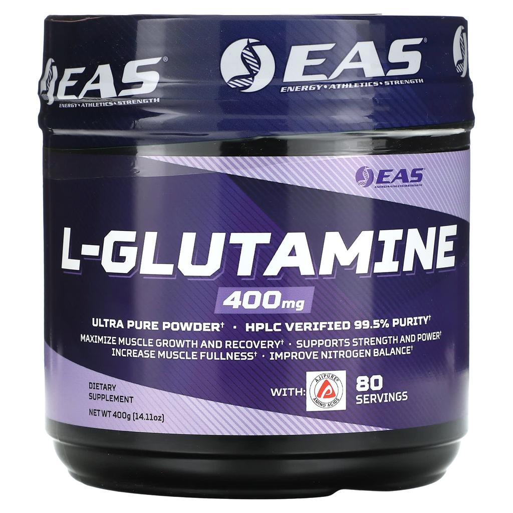 EAS L-Glutamine, 400 G (14.11 Oz)