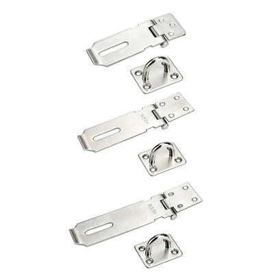 Anti Theft Hasp Staple Shed Latches With High Security Rusts Resistance Door Lock Padlock Clasp Furniture Accessories