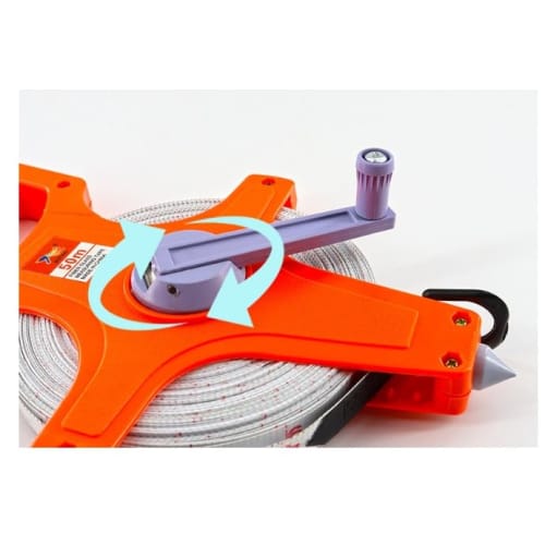 Mezya 50m Sports Tape Measure for Track and Field Measurements (50m)